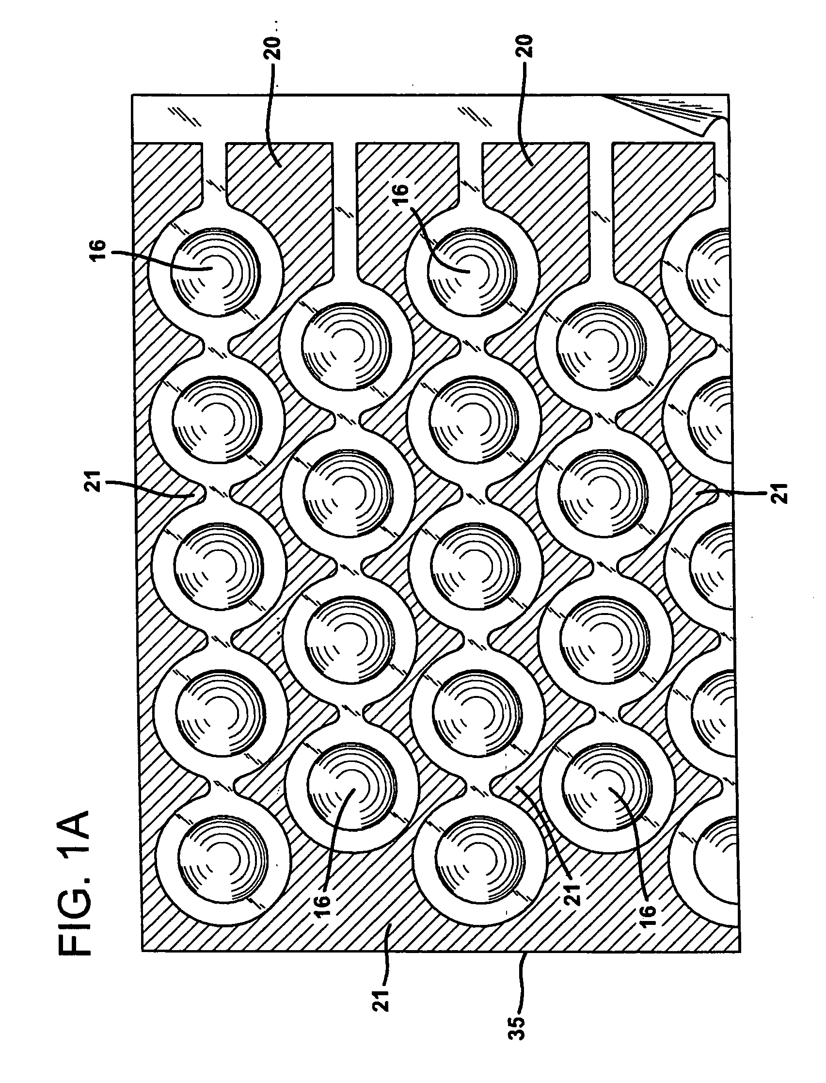 Formed inflatable cellular cushioning article and method of making same