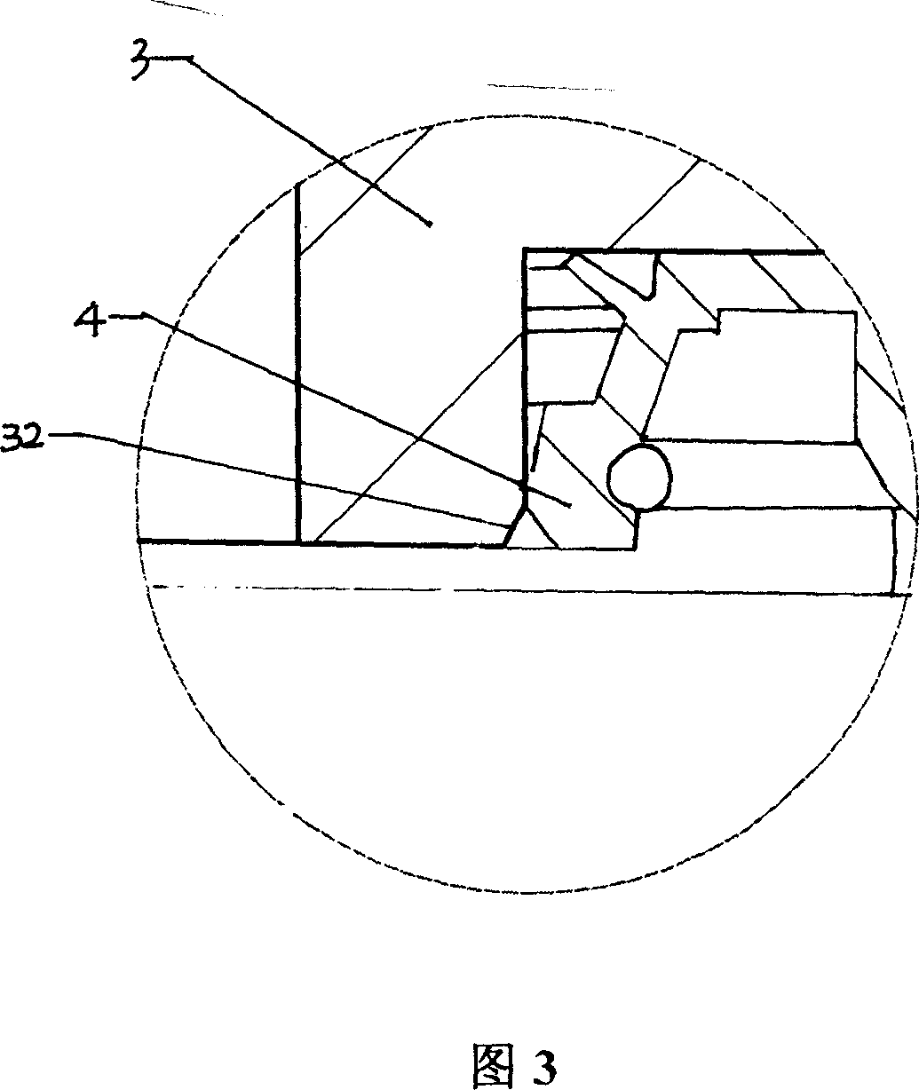 Tool for pressed assembling of rear oil seal of carnkshaft of engine