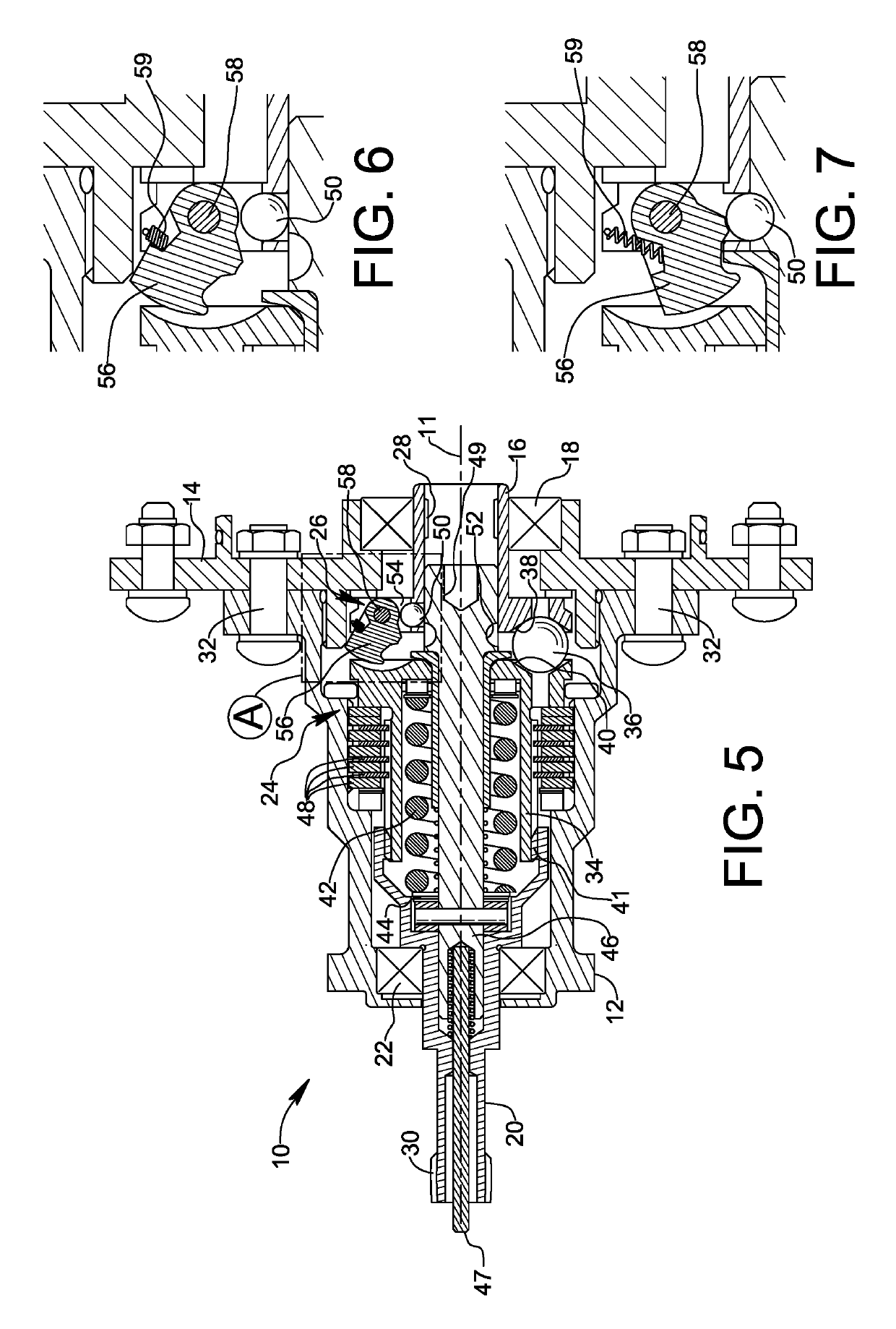 Torque limiter having over-speed protection