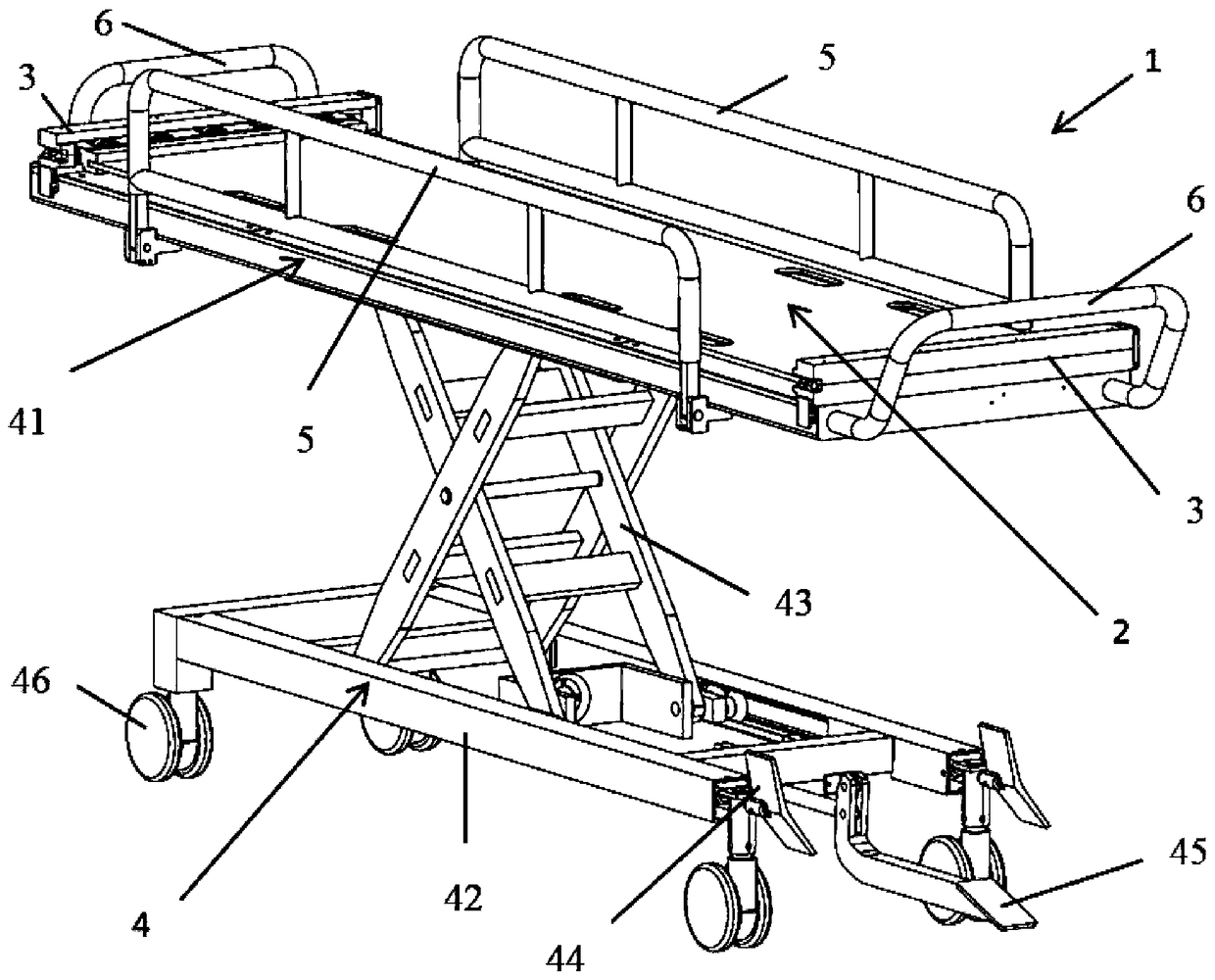 Transfer bed