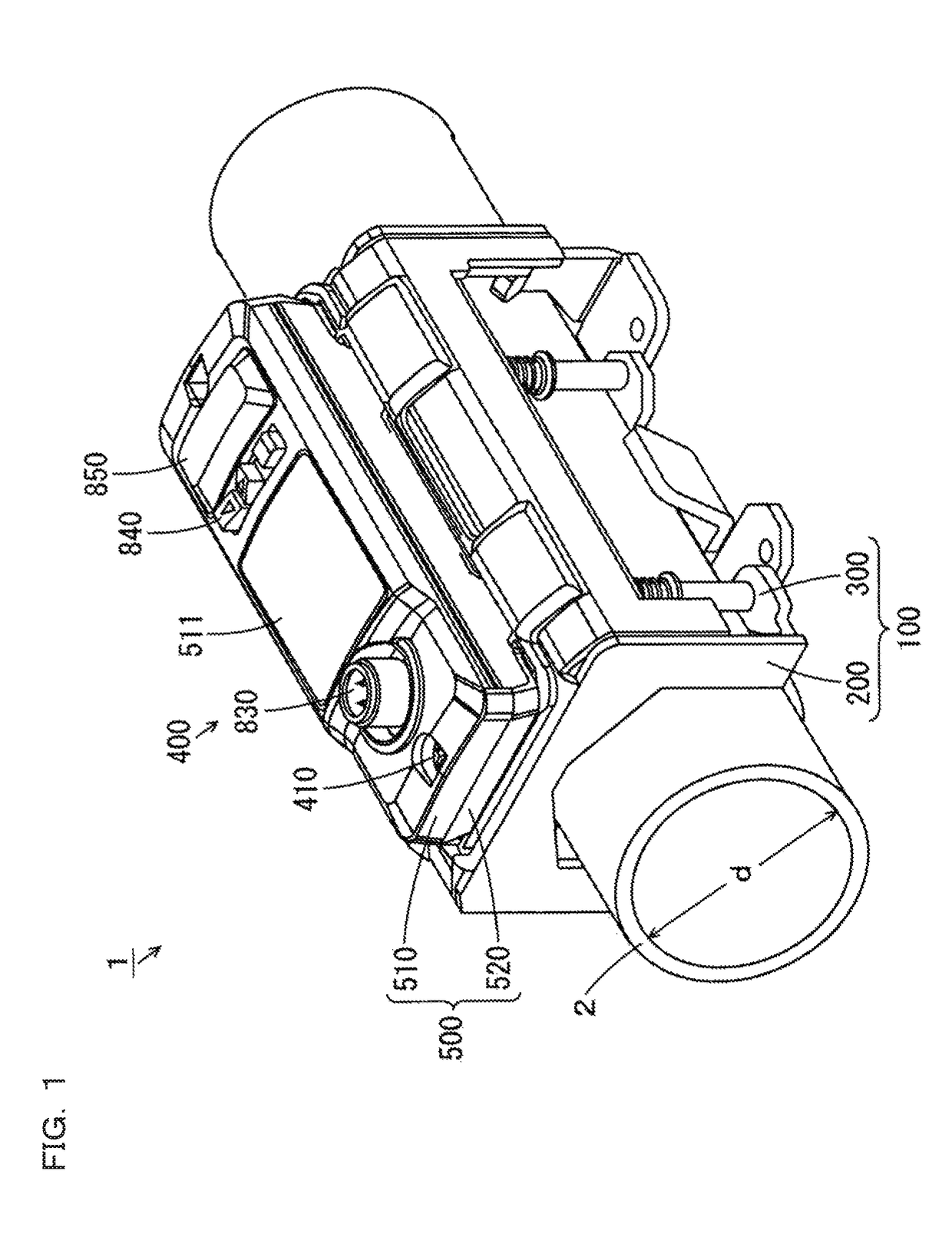 Ultrasonic flow switch