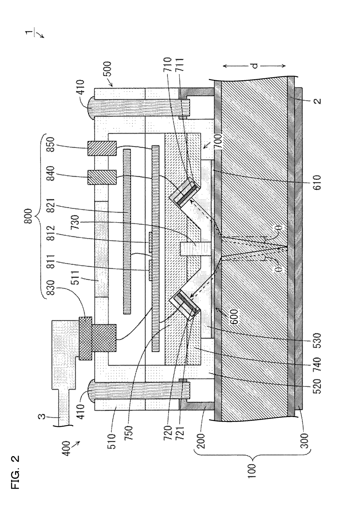 Ultrasonic flow switch