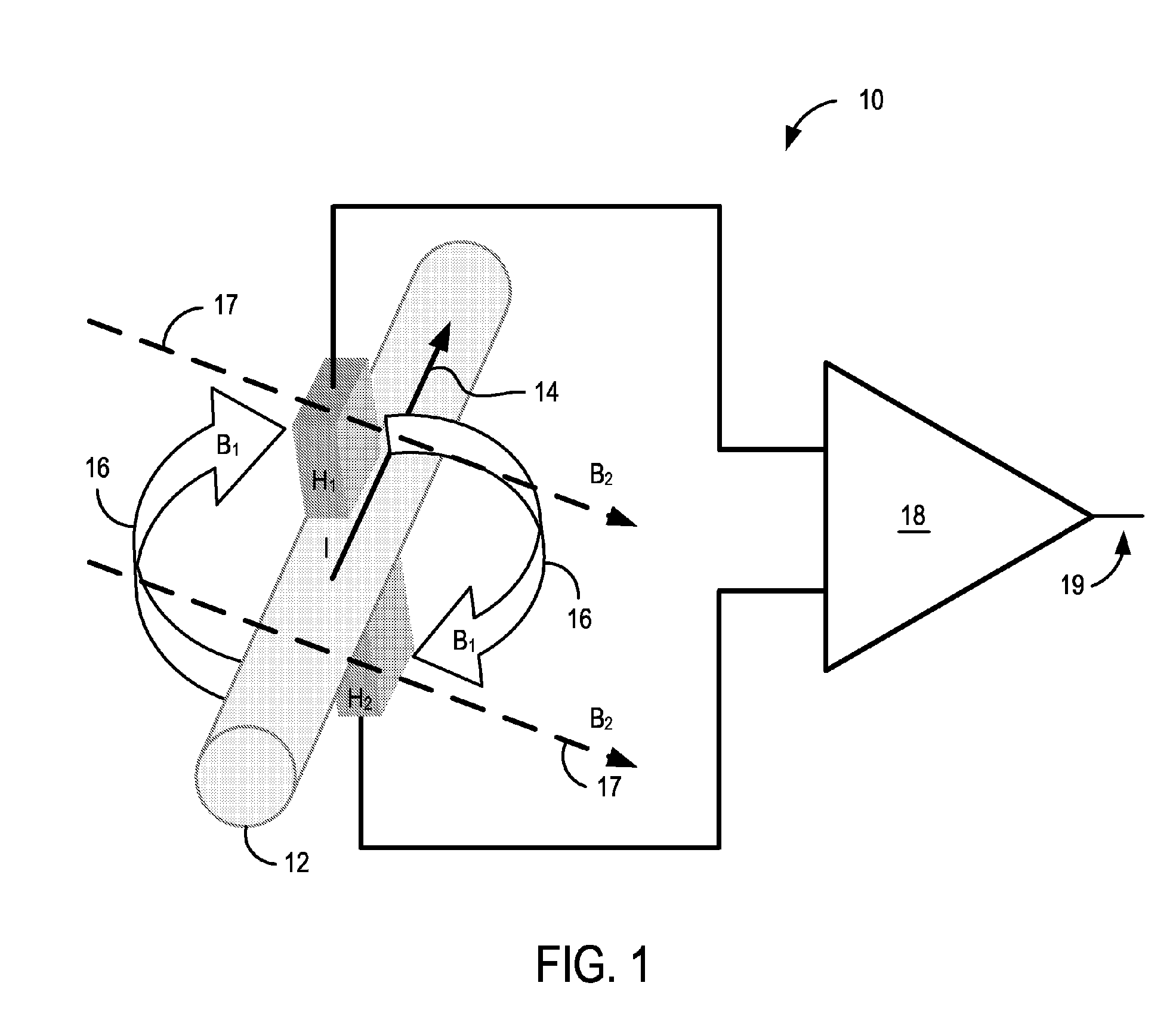 Integrated Anti-differential current sensing system
