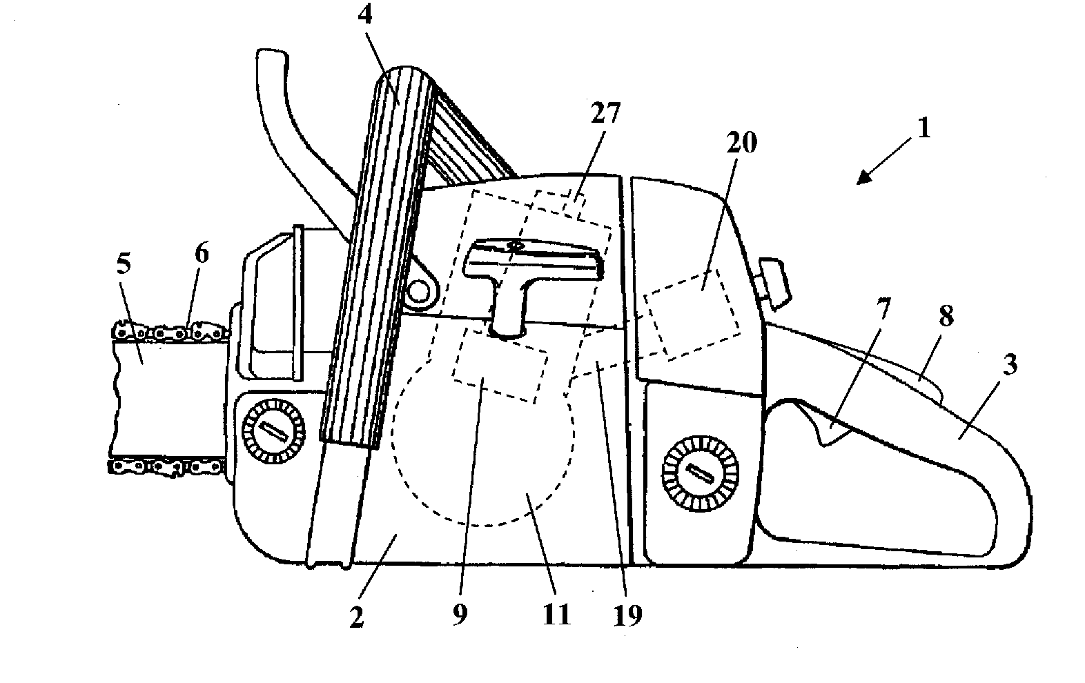 Method for Damage Diagnosis in a Handheld Work Apparatus