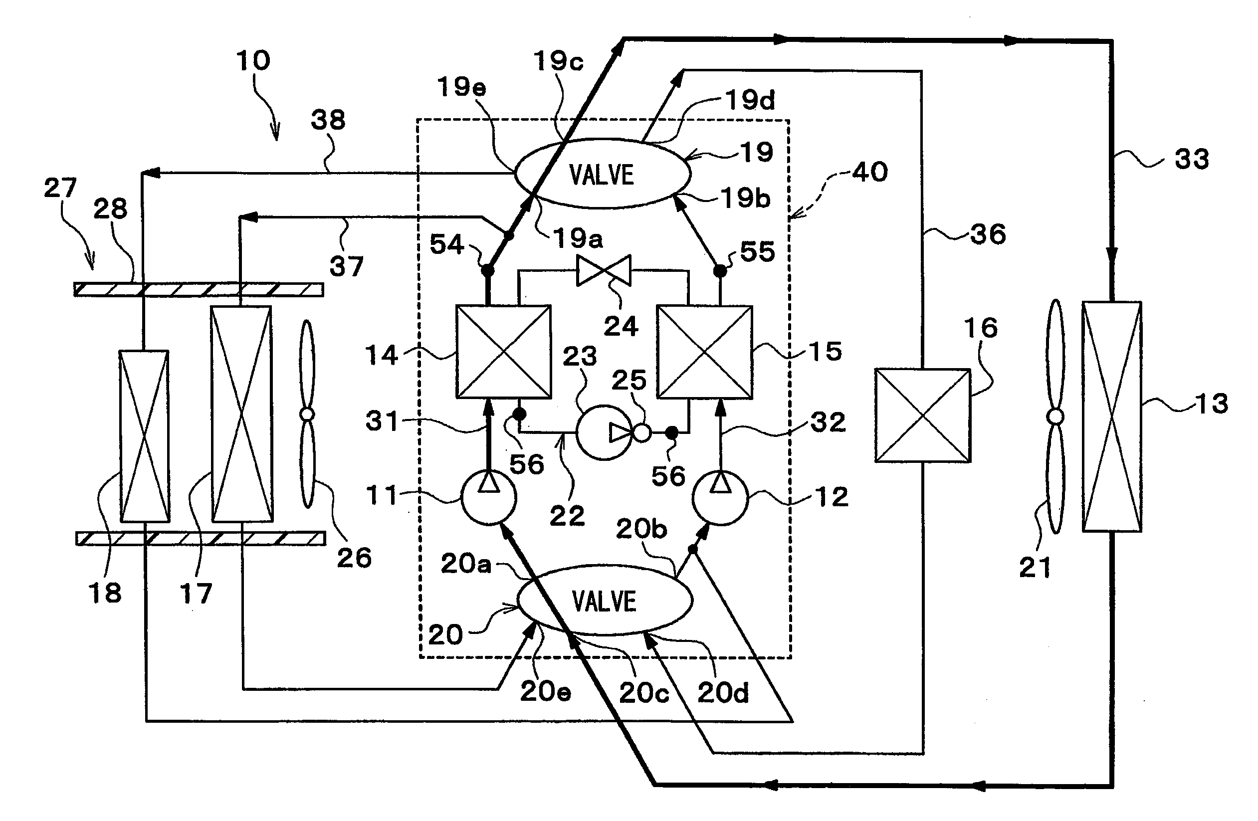 Vehicular heat management system