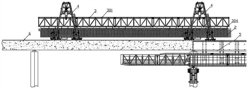 An integral hoisting device and method of using variable curve cast-in-place beam bottom web reinforcement