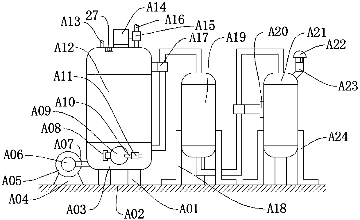Environment-friendly industrial flue gas comprehensive treatment boiler and using method thereof