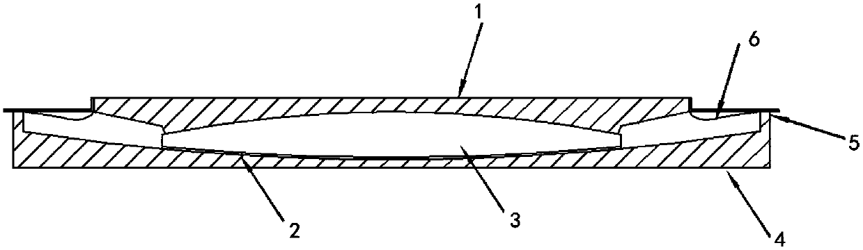 Stacked friction pendulum bearing