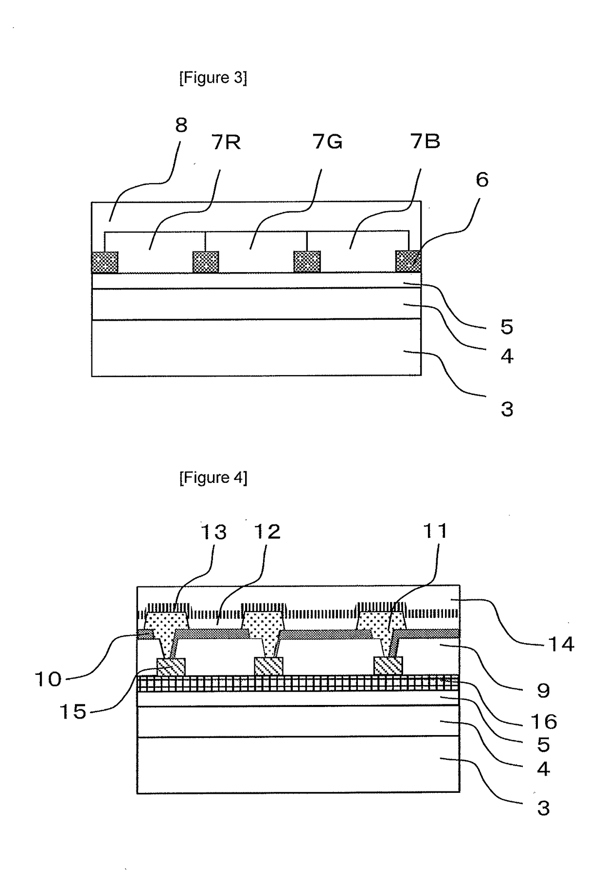 Substrate for display, color filter using the same and method for the production thereof, organic el element and method for the production thereof, and flexible organic el display (as amended)