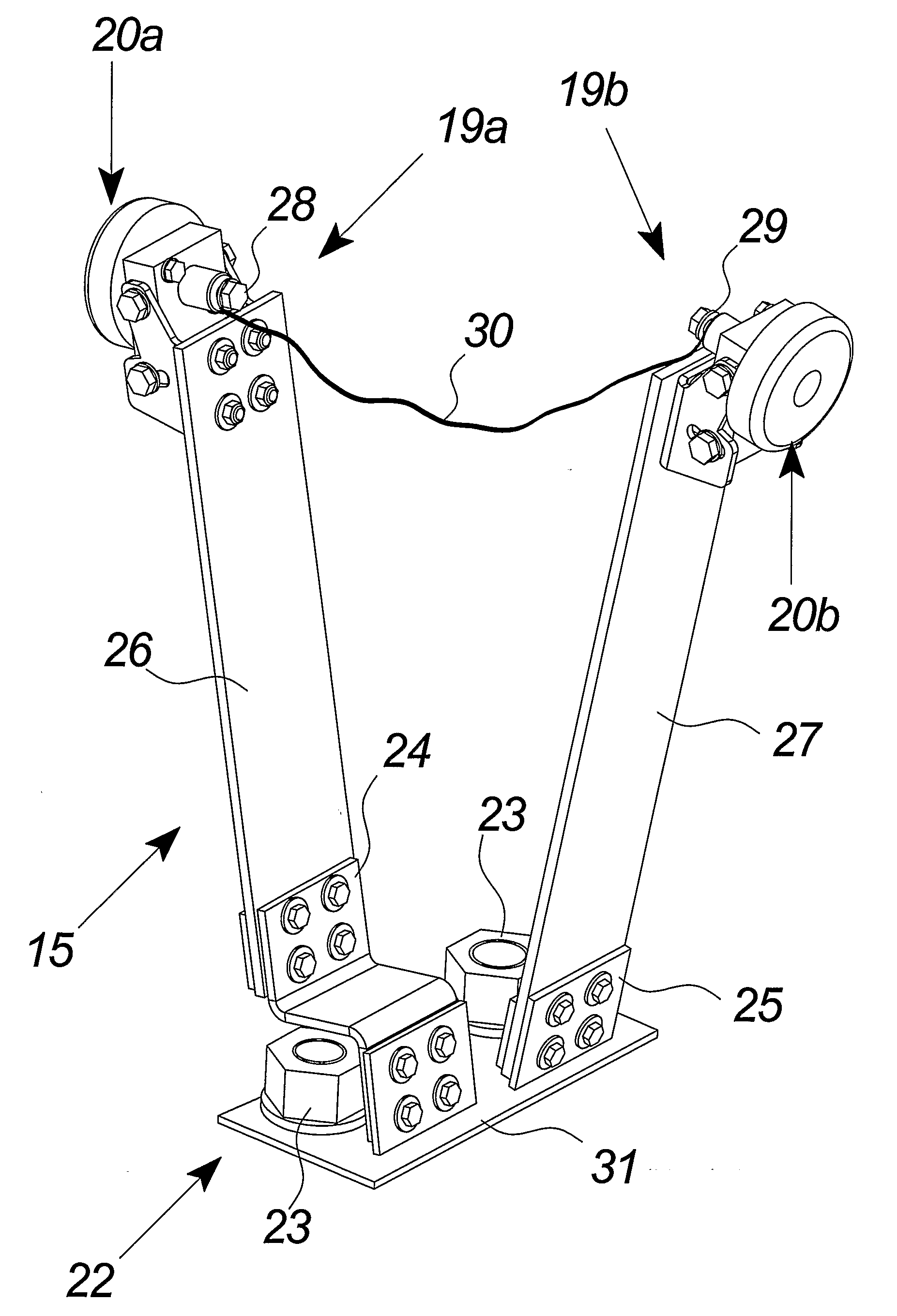 Wind Turbine Lightning Connection Means Method and Use Hereof