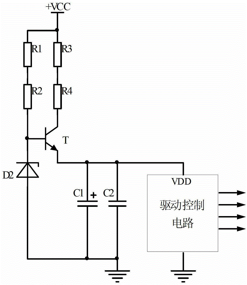 A control circuit for led AC drive