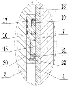 An oil-sealed screw drilling tool transmission shaft assembly with pressure compensation function