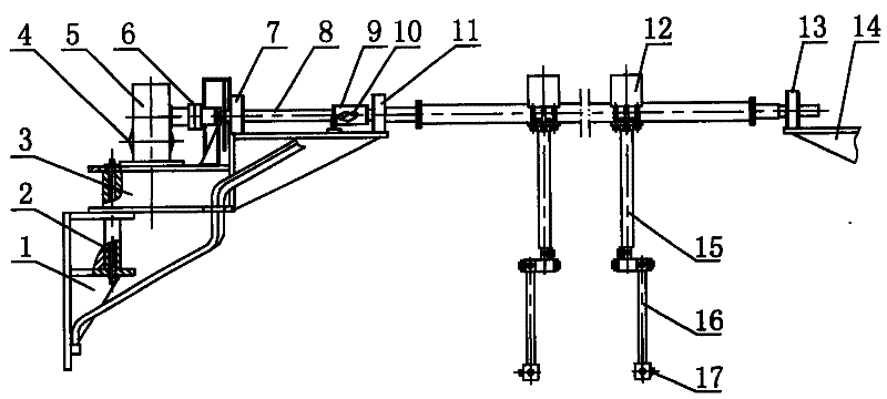 Sprinkling device for deicing fluid in coal transporting train carriage