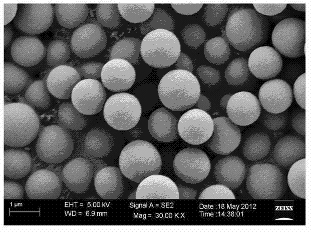 Carbofuran molecularly imprinted microspheres, preparation and application thereof