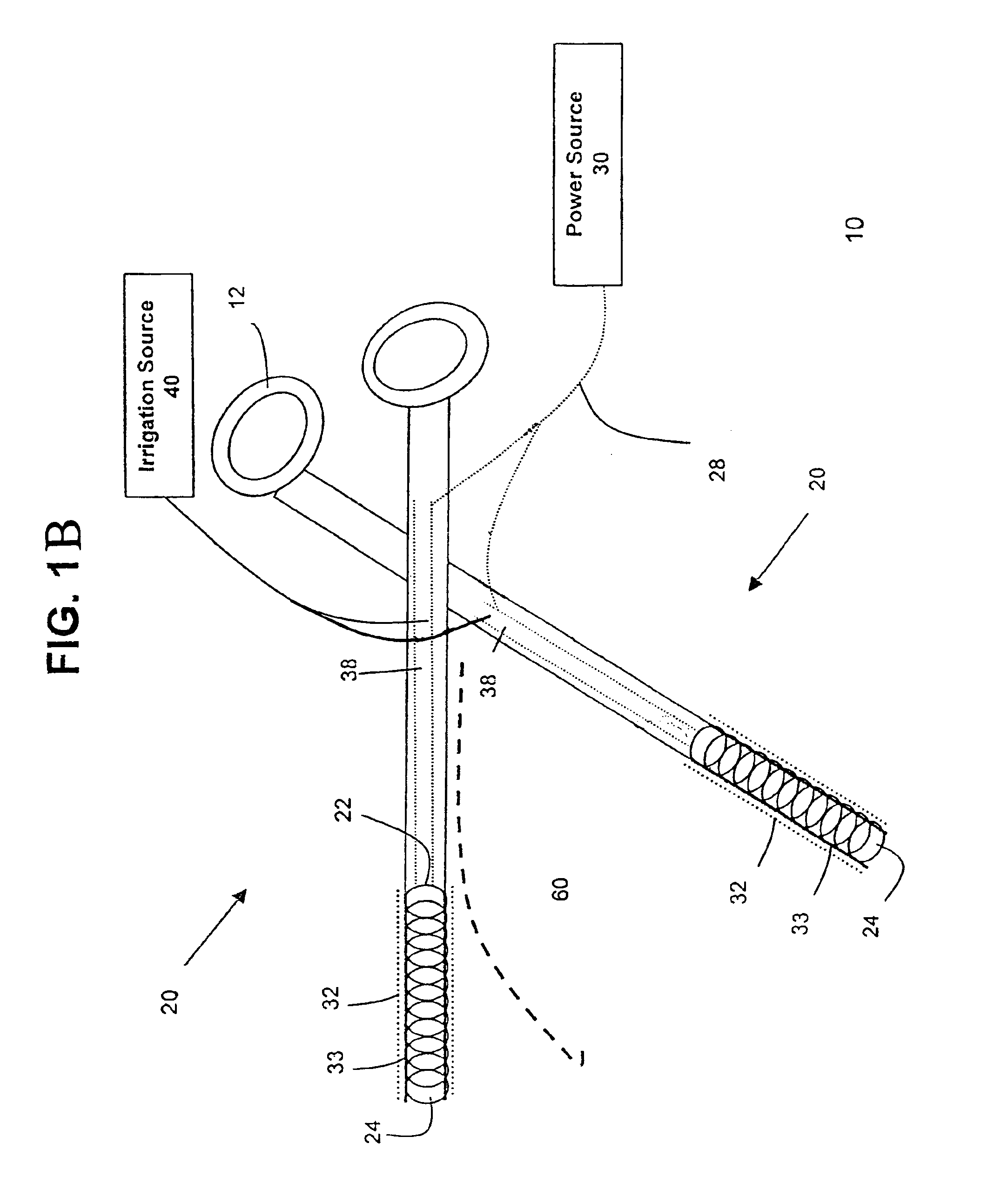 Variable length electrodes for delivery of irrigated ablation