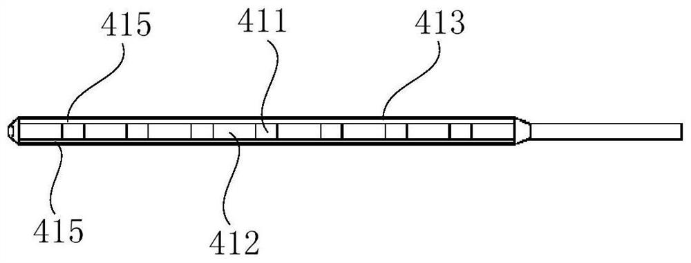 Electrode assembly, ablation device and radiofrequency ablation equipment