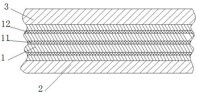 Bending-resisting plywood and manufacturing method thereof