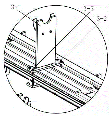 Heavy-load beam creel of double-needle-bar warp knitting machine