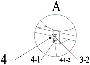 A pressure automatic compensation type pressure difference injection particle continuous injection device