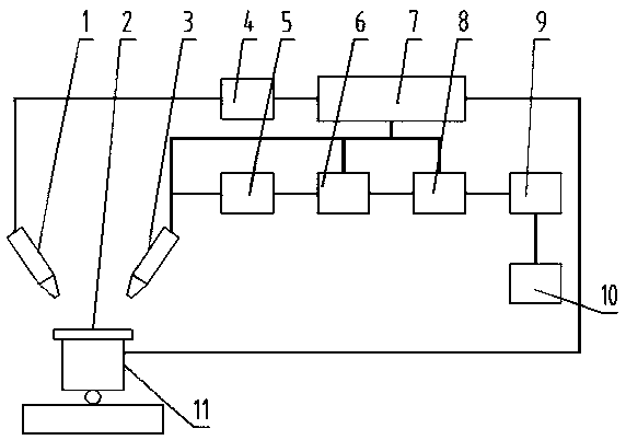 Surface quality detecting system and method for automobile covering parts