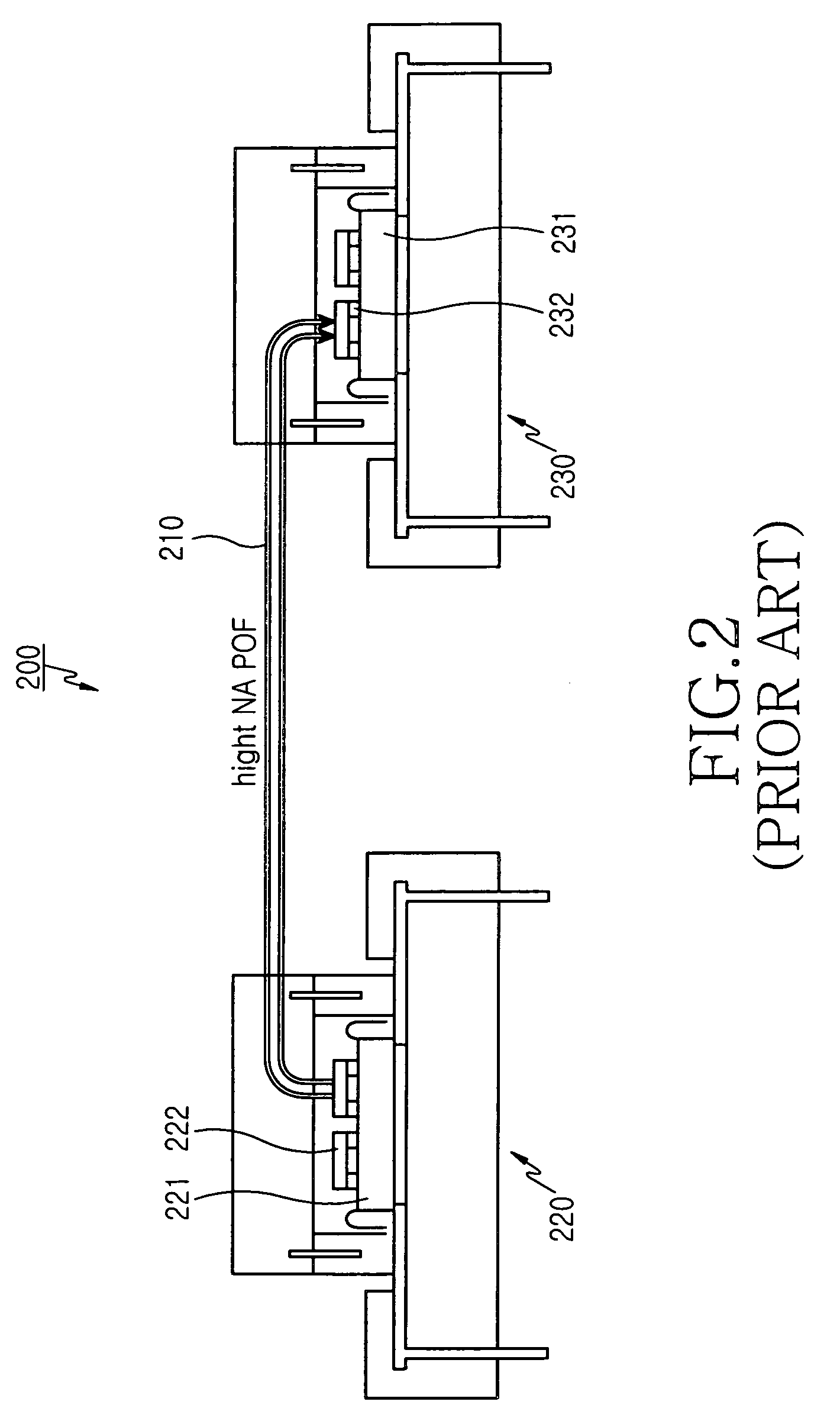 Optical connection block, optical module, and optical axis alignment method using the same