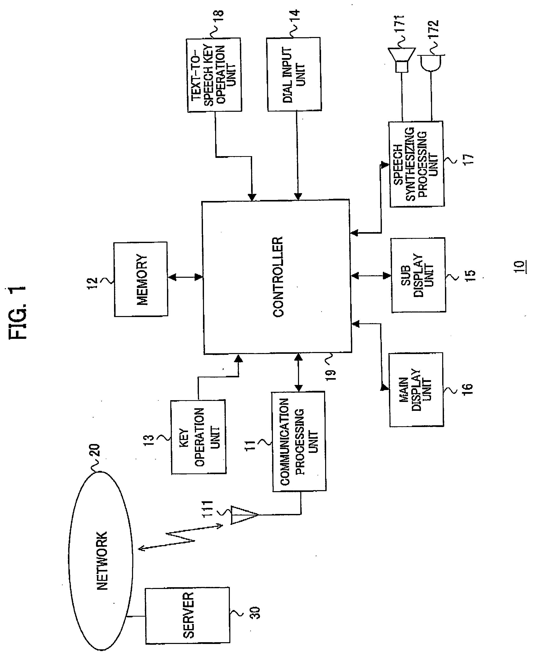 Mobile terminal and text-to-speech method of same