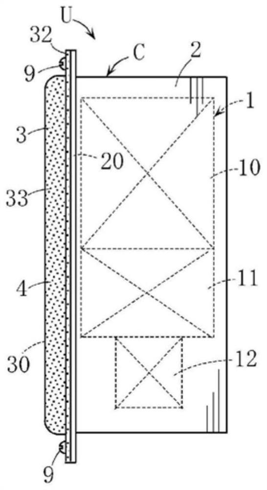 Method of manufacturing outer case for hot water unit