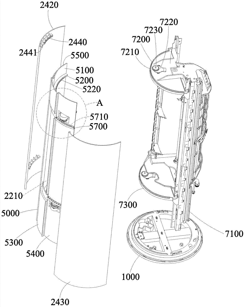 vertical indoor unit