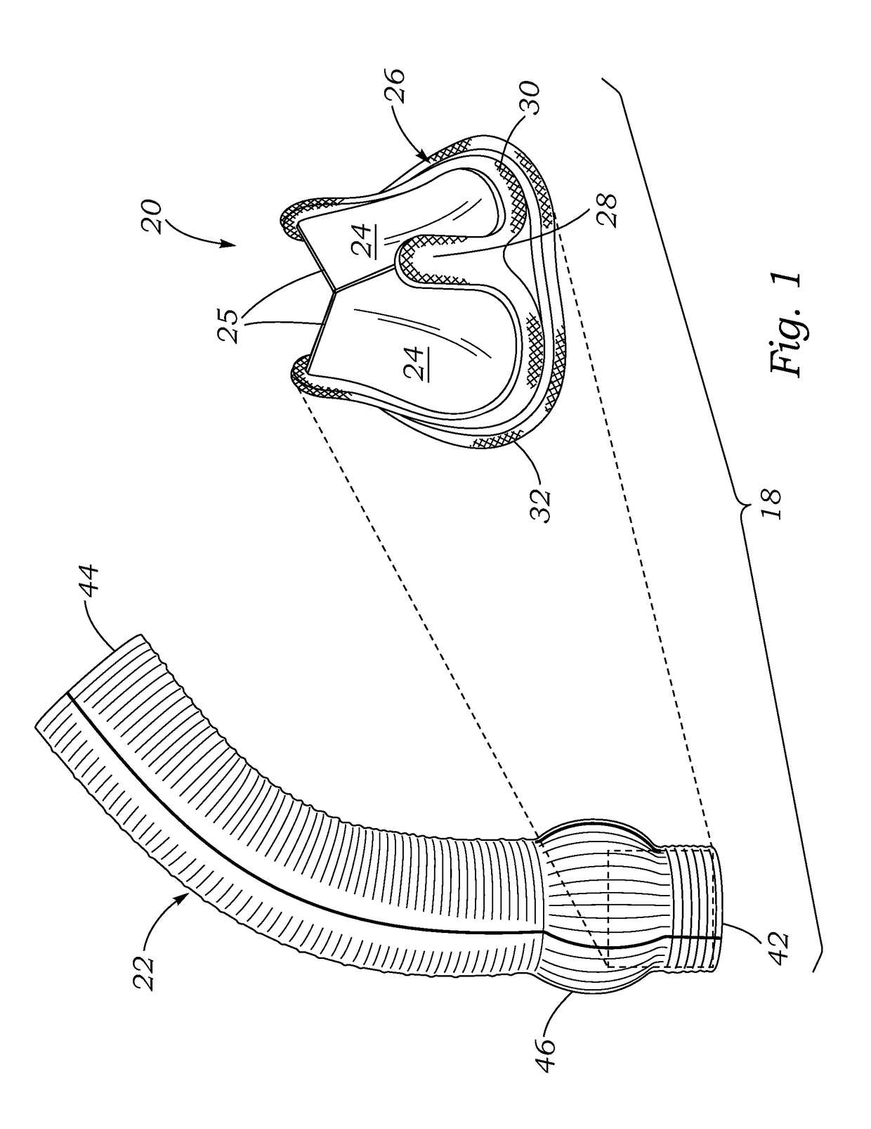 Aortic valve and conduit graft implant tool