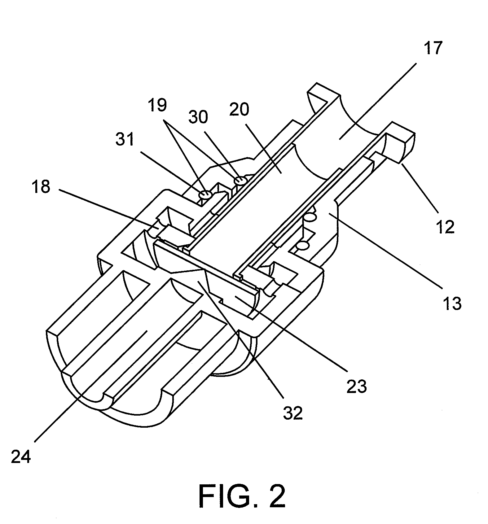 Luer-type needle-free valve fitting with bypass