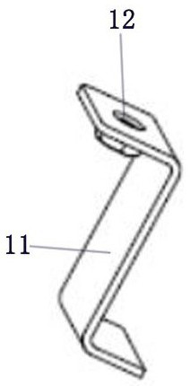 Wire binding structure and wire binding method for hybrid rail car