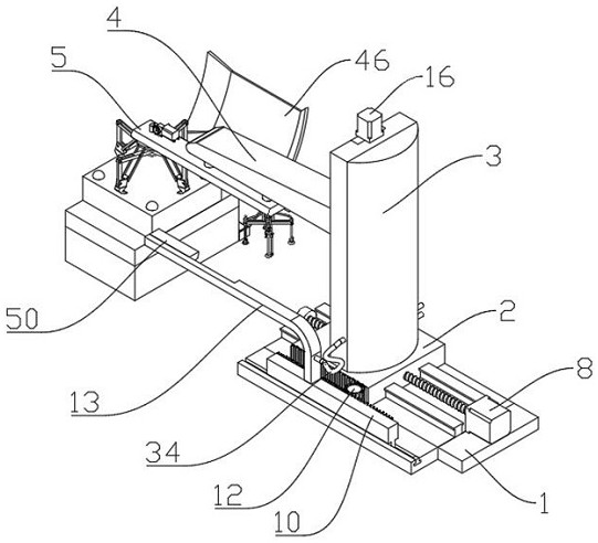 Working method of automatic material pickup equipment for small-hole stamping die