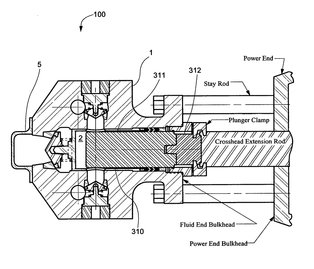 Pump housing with multiple discharge valves