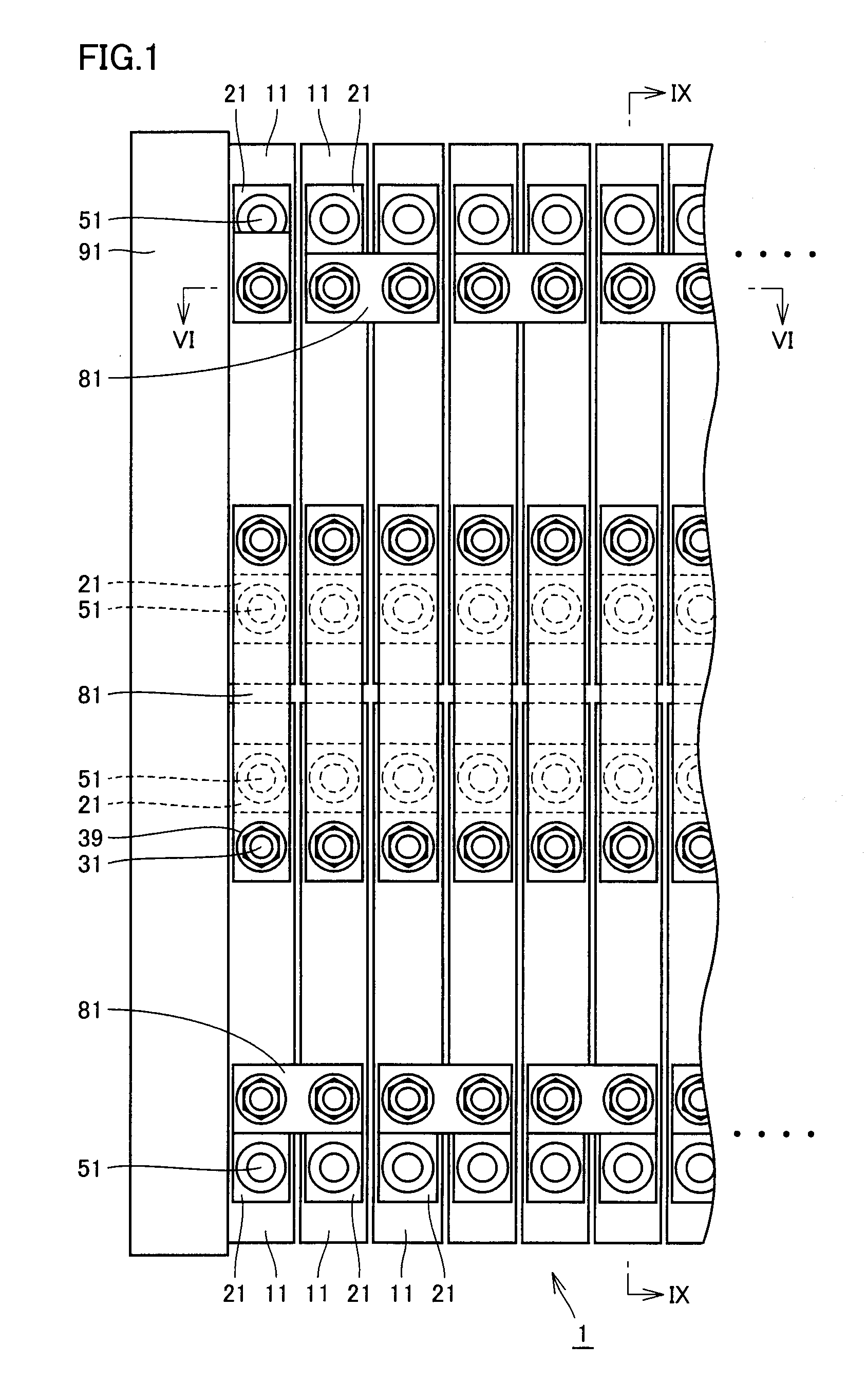 Electrode structure and battery device manufacturing method