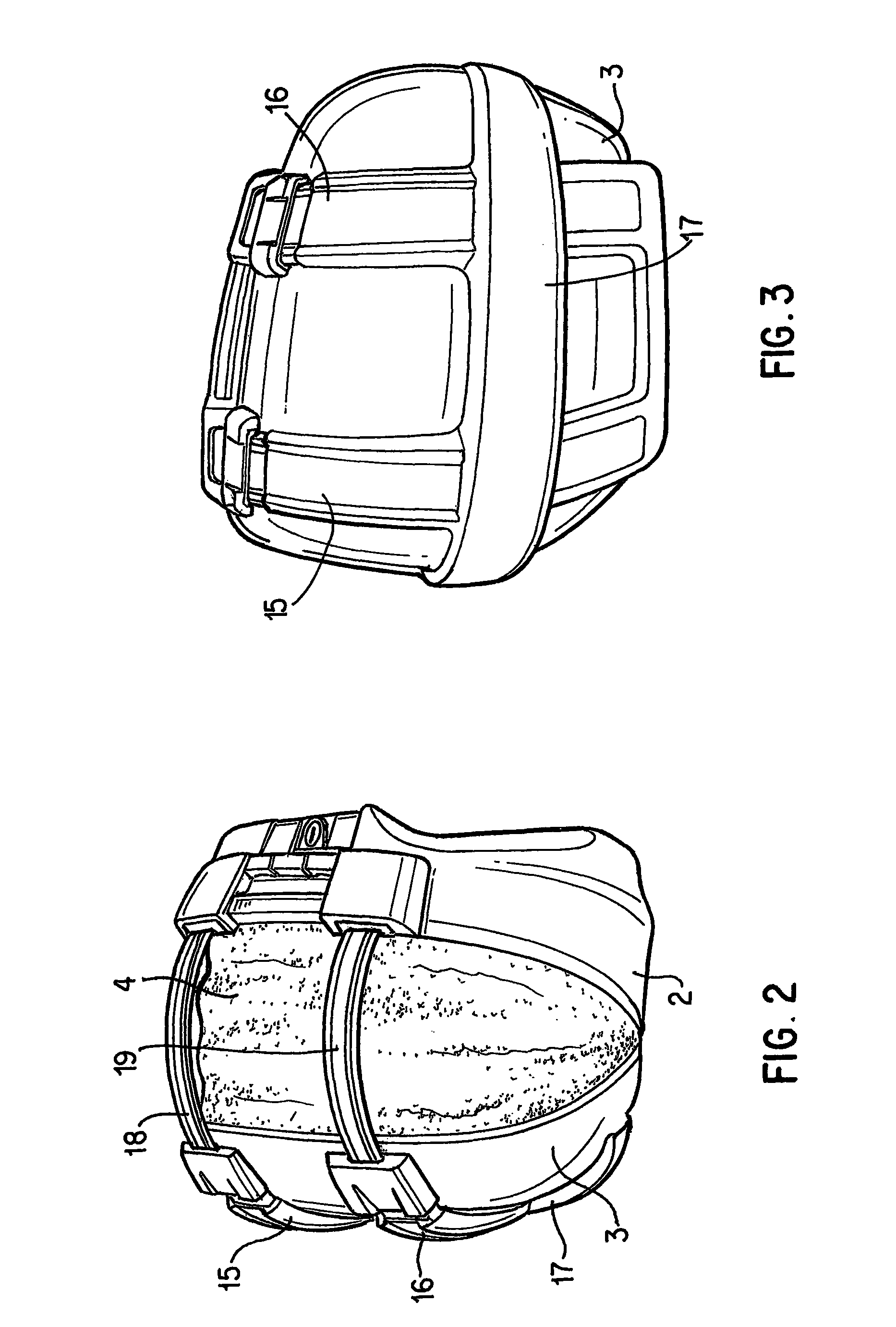 Side bag for motorcycles