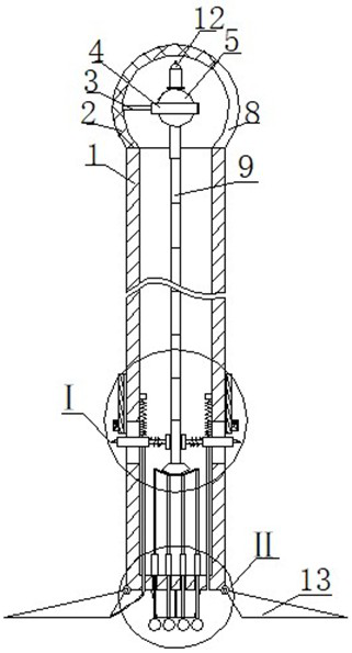 Multifunctional auxiliary device for constructional engineering supervision