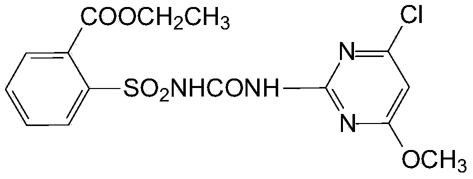 Composite herbicide containing s-metolachlor and chlorimuron-ethyl