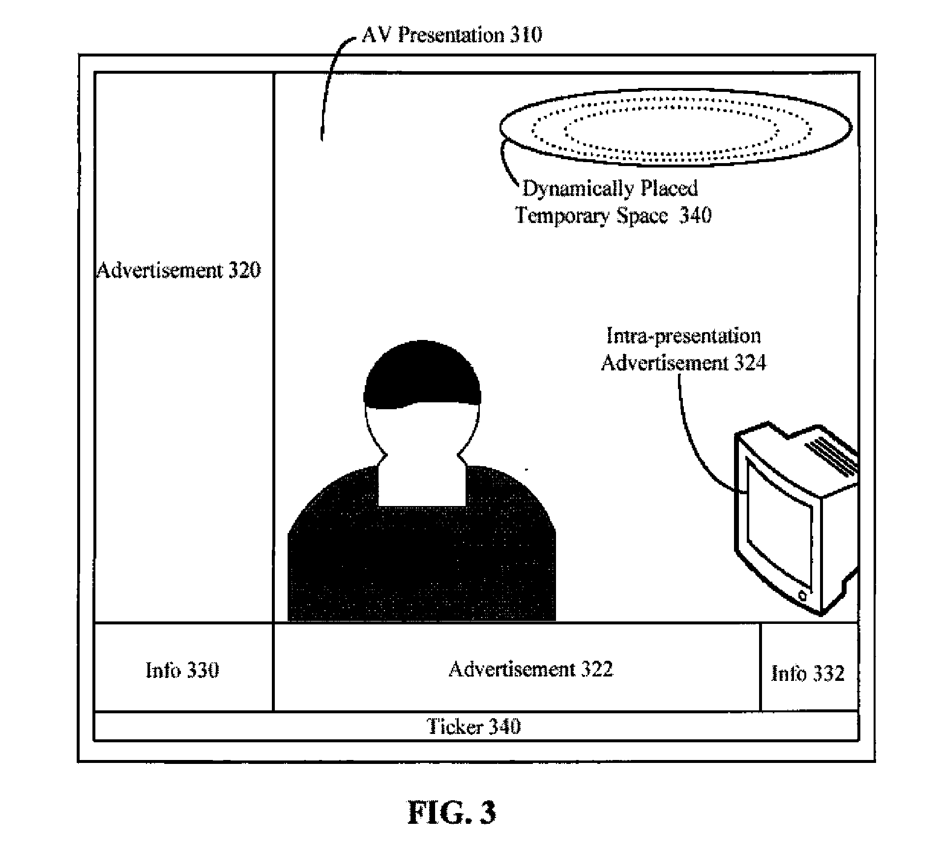 Methods and systems for displaying audience targeted information