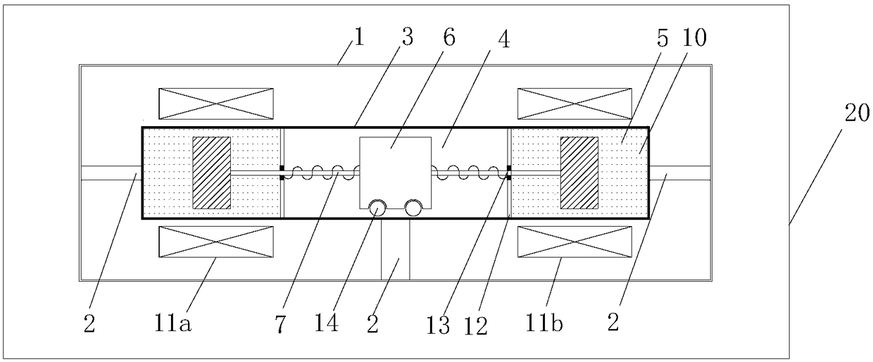 A universal semi-active magneto-rheological vibration damping device
