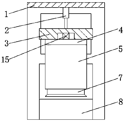 Garment cutting device wide in application range