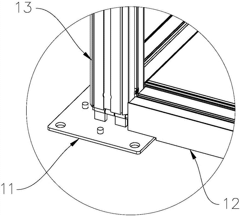 Support systems, modularized tents, modularized tent set and draining method of modularized tent set