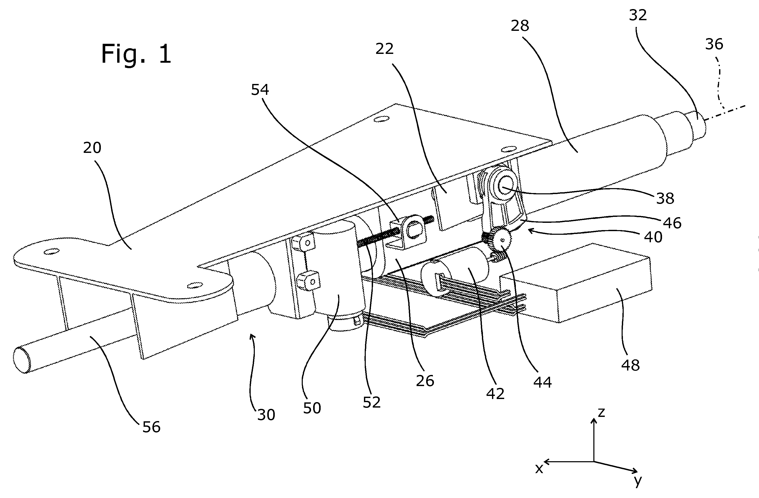 Steering column module including a steering column with a longitudinal and/or inclination adjustment