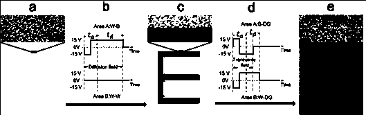 A method for eliminating residual image on the edge of electrophoretic electronic paper