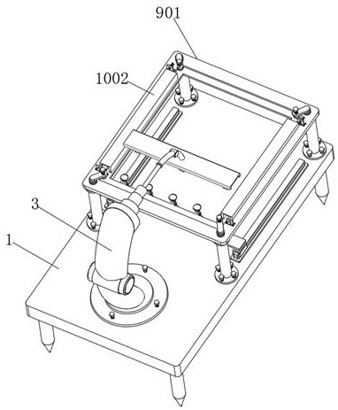 A planting machine for horizontal multi-point planting of sugarcane seedlings and using method thereof