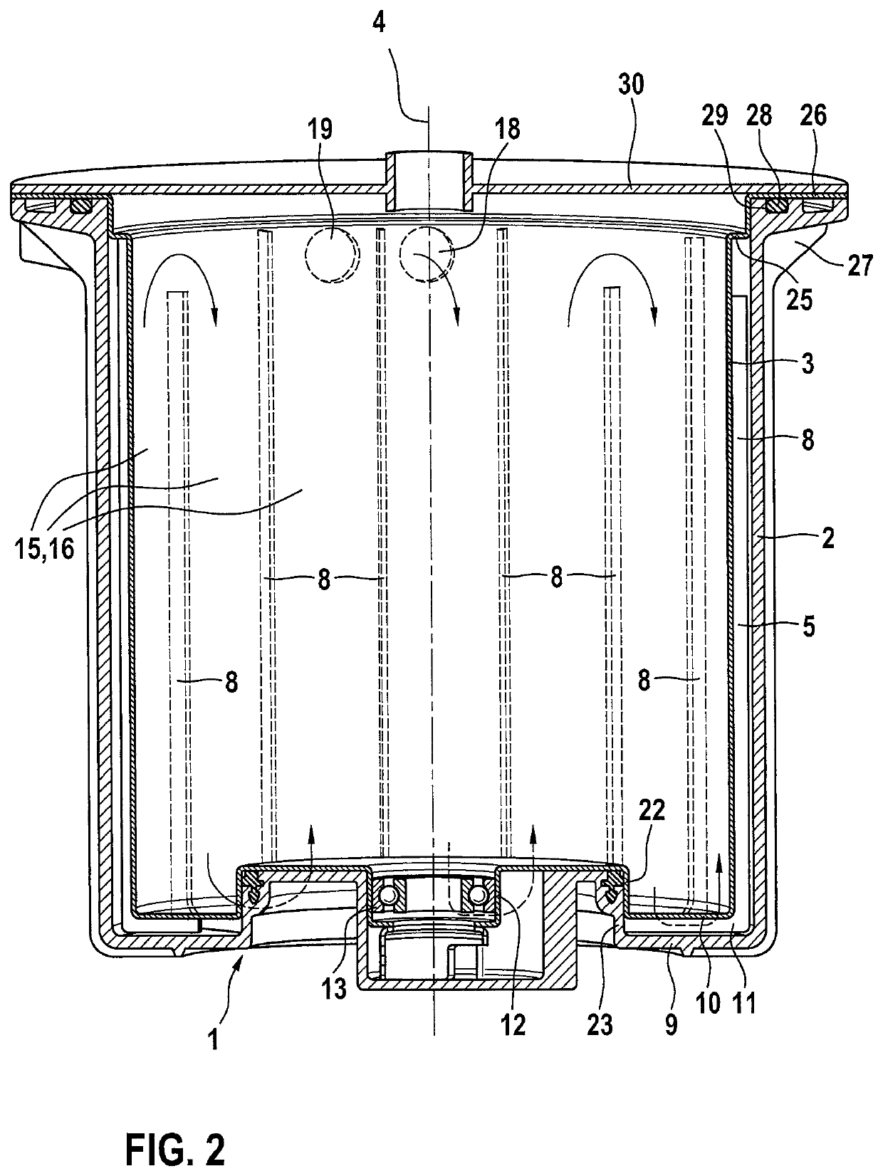 Housing for an electric machine