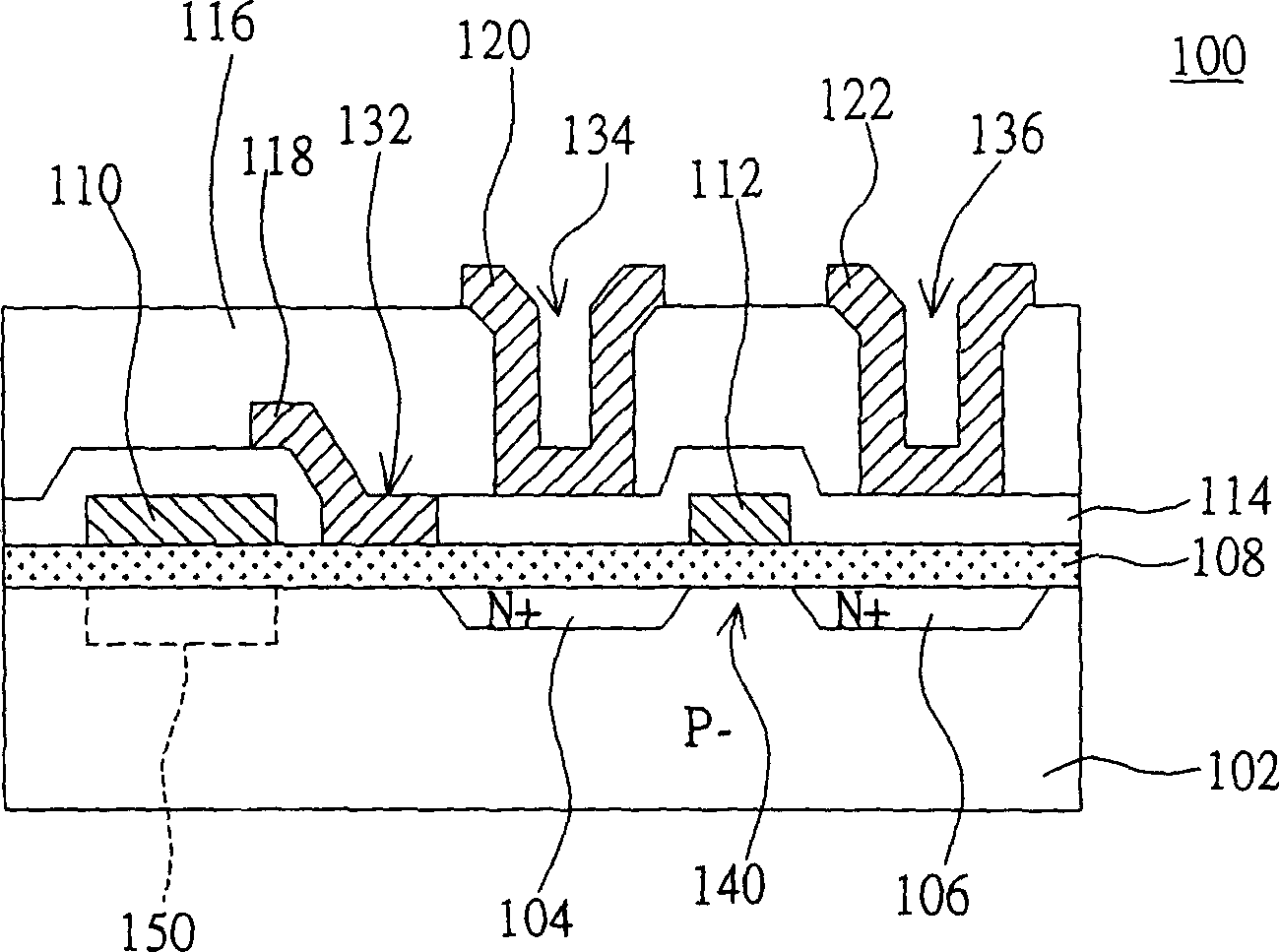 Complementary metal oxide semiconductor image sensing element and producing method thereof