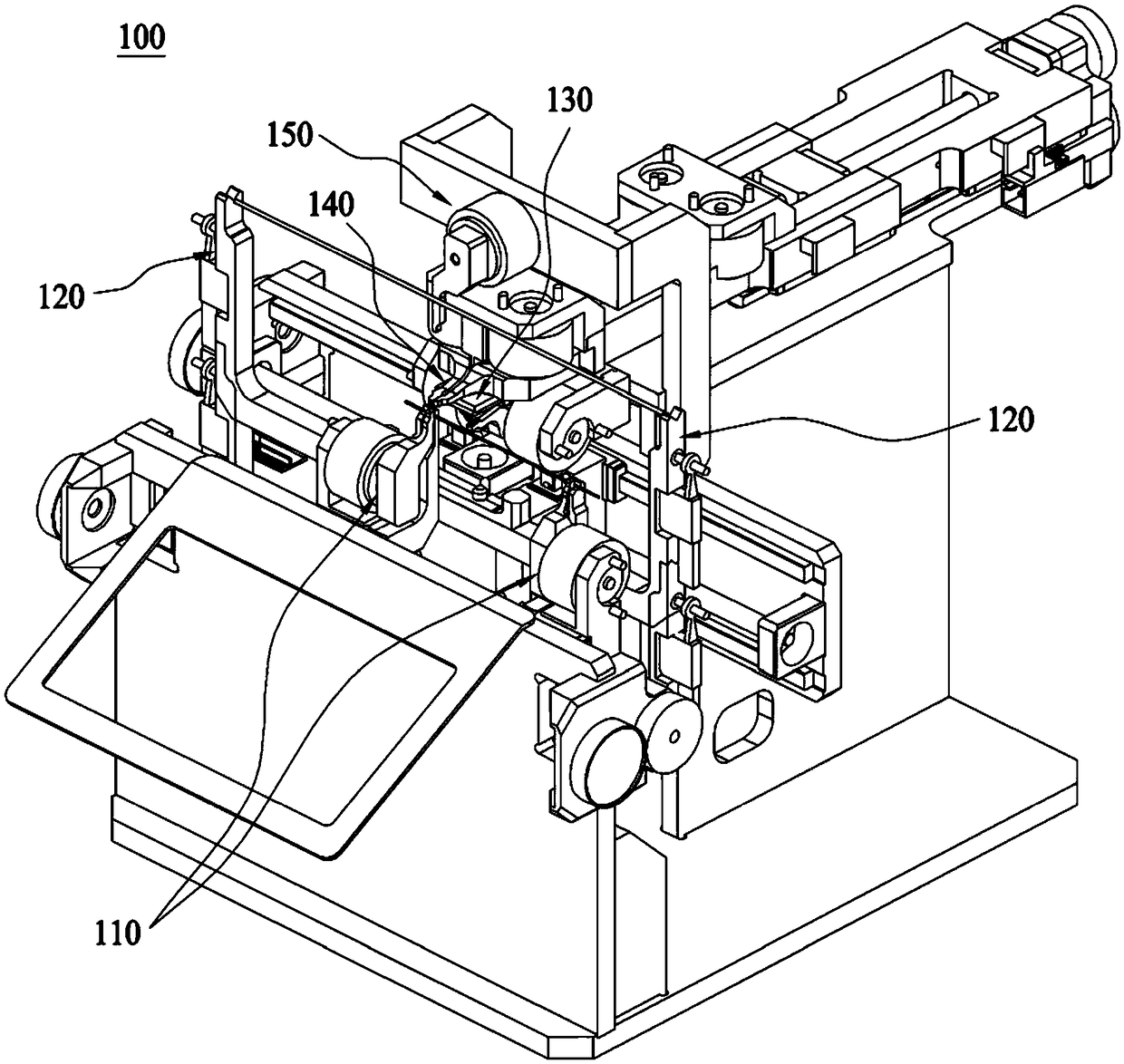 Automatic knotting binding apparatus for finite length fibers and binding method using same