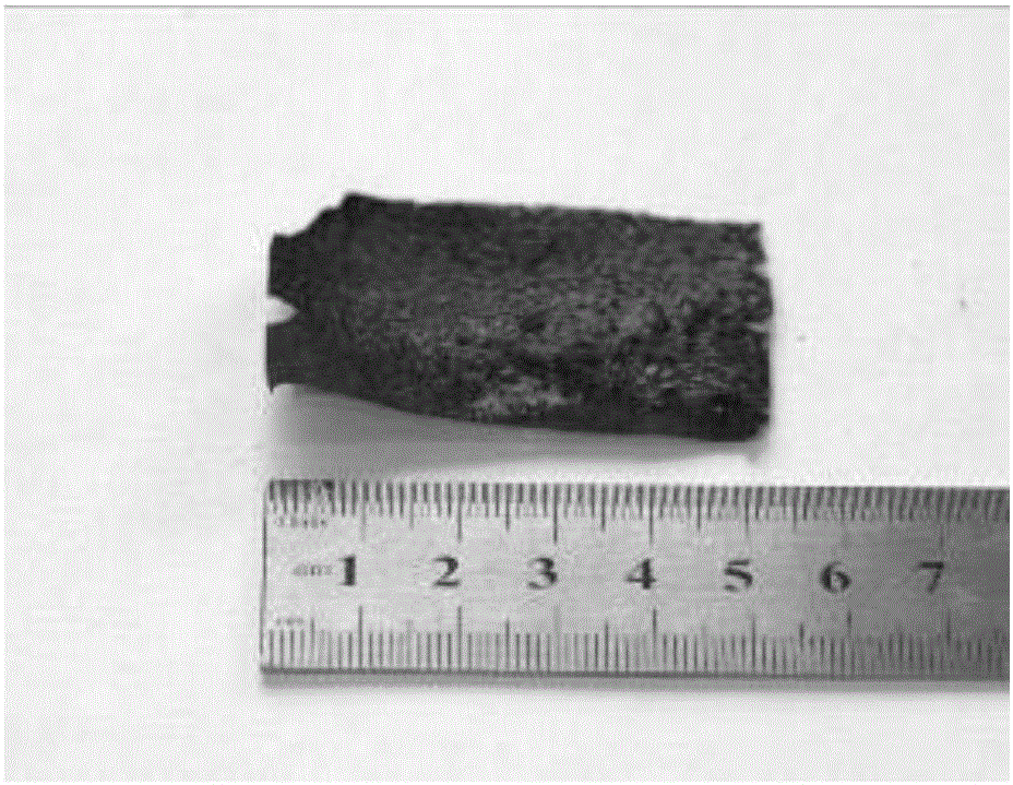 Large area nitrogen-doped carbon nano-tube paper preparation method