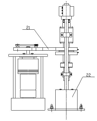 End face torsion frictional wear testing machine and method