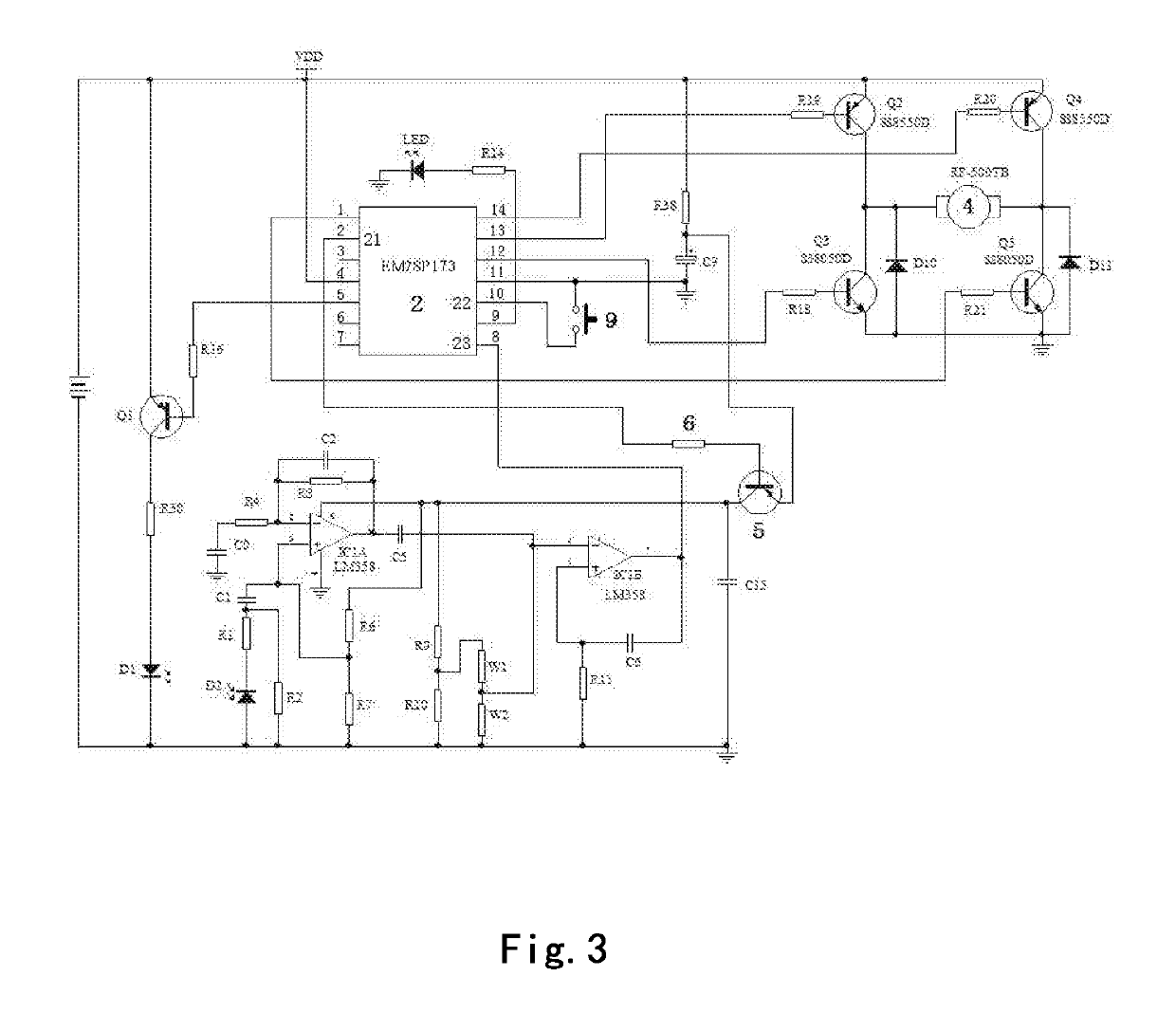 Single-button Control Method of an Induction Actuated Container